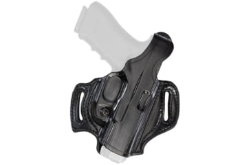 Image of Aker Leather Model 168 Flatside Xr12 Holsters, SIG Sauer P365, Right, Plain, Black, H168BPR-SS365