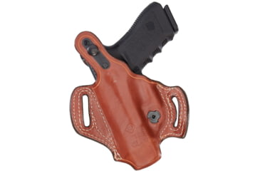 Image of Aker Leather Model 168 Flatside Xr12 Holsters, Springfield Armory XD-S, Right, Plain, Tan, H168TPR-XDS