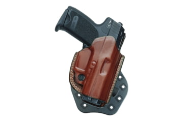 Image of Aker Leather 268a Flatside Xr19 Strapless Open Top OWB Paddle Holsters, H268ATPLU-S320C
