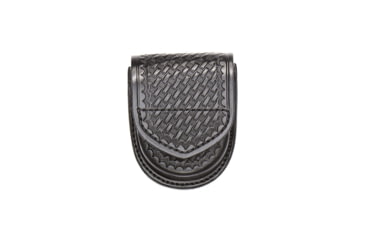 Image of Aker Leather Aker - 500 Compact Round Single Handcuff Case - A500-BW-H