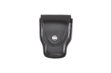 Image of Aker Leather Model 508A ASP Handcuff Case, Small, No Snap, Plain, Black, A508A-BP