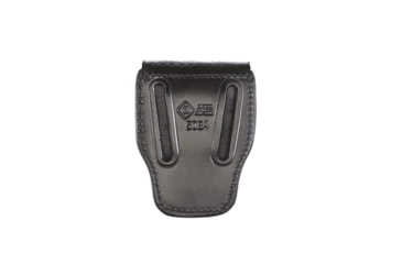 Image of Aker Leather Model 508A ASP Handcuff Case, Small, No Snap, Basketweave, Black, A508A-BW