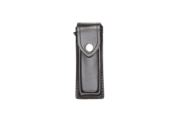 Image of Aker Leather Model 511 Single Magazine Pouch, Medium, Single Stack, .45 ACP, No Snap, Basketweave, Black, A511-BW-1