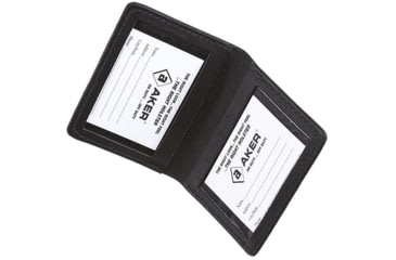 Image of Aker Leather Aker - 596 Id Case - A596-BW