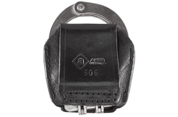 Image of Aker Leather Aker - 606 Slim Open Hinged Handcuff Case - A606-BP