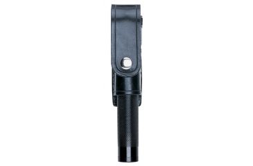 Image of Aker Leather Aker - Open Bottom Flashlight Holder With Flap - A555LED-BP-H