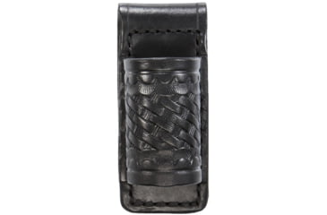 Image of Aker Leather Aker - Open Top And Bottom Flashlight Holder - A554-BW