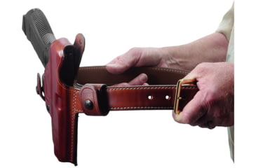 Image of Aker Leather Aker - B21 1.50inch Reinforced Dress/gun Leather Lined Belt - B21-TP-34