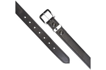Image of Aker Leather B22 1.25in Concealed Carry Gun Belt, 38 in, Plain, Black, B22-BP-38