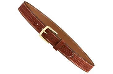 Image of Aker Leather Dress Belt, 1-1/2, 44 in, Basketweave, Tan, B12-TW-44