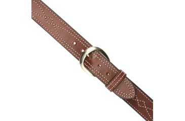 Image of Aker Leather Fancy Stitch Belt, 1-3/4, 42 in, Plain, Tan, B13-TP-42