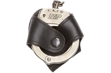 Image of Aker Leather Handcuff Shoulder Rig Holster, Universal, , Plain, Black, H102-BP