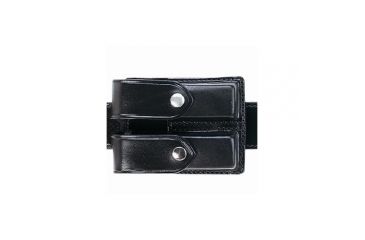 Image of MAG POUCH DOUBLE BLK BW FOLGER