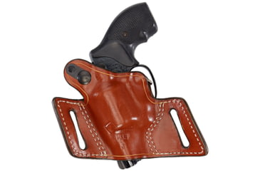 Image of Aker Leather Model 133 White Lightning Revolver Holster, S&amp;W 649 Hammerless, Right, Plain, Tan, H133TPR-SW649