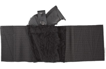 Image of Aker Leather Model 157 Comfort Flex 2 Ankle Holster, Glock 43, Right, Plain, Black, H157BPR-GL43