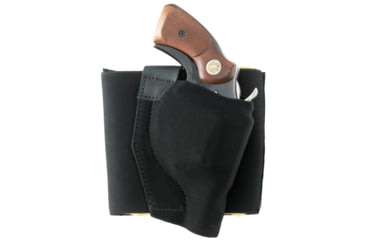 Image of Aker Leather Model 157 Comfort Flex 2 Ankle Holster, Glock 43, Right, Plain, Black, H157BPR-GL43