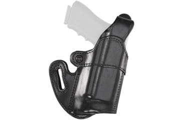 Image of USED Aker Leather Model 167 Nightguard Holsters, SIG Sauer P320/320C, Insight Technology M3/Streamlight TLR-1, Right, Plain, Black, H167BPR-SS320M3, EDEMO1