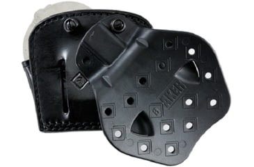 Image of Aker Leather 519A D.M.S. ASP Cuff/Mag Combos, .40 S&amp;W/9mm Luger, Double Stack, Right, Plain, Black, A519ABPR-3