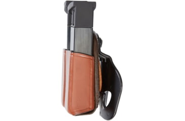 Image of Aker Leather Model 523 D.M.S. Twin Double Magazine Pouch, Single Stack .45 ACP Magazines, Tan, A523-TP-1