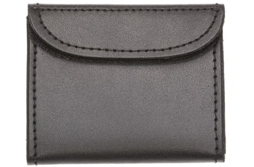 Image of Aker Leather Model 557 Velcro Surgical Glove Pouch, Plain, Black, A557-BP