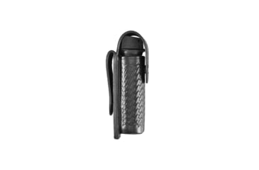 Image of Aker Leather Model 570 Snap-on Mace Case, Basketweave, Black Snap, Medium, A570-BW-BK