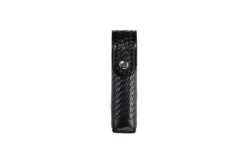 Image of Aker Leather Model 570 Snap-on Mace Case, Basketweave, Black Snap, Medium, A570-BW-BK