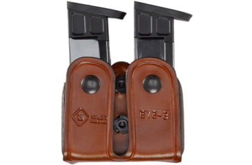 Image of Aker Leather Model 616 Dual Magazine Carrier, .45cal, Double Stack, Tan, A616-TP-4