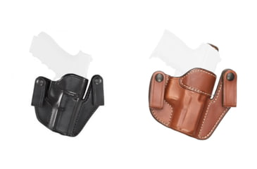 Image of Aker Leather Model 76 IWB Patriot Holsters, Black, Tan