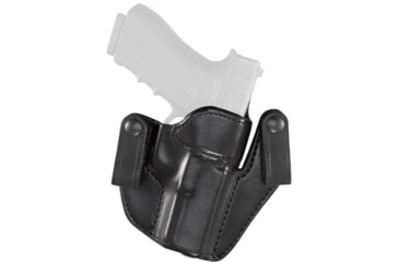 Image of Aker Leather Model 176 IWB Patriot Holsters, Glock 43/43X, Left, Plain, Black, H176BPL-GL43
