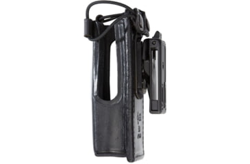 Image of Aker Leather Swivel Radio Holder, Motorola XTS 3000, Basketweave, Black, A588-BW-XTS3000