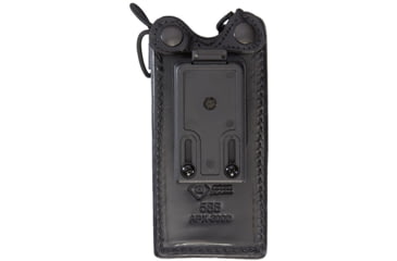 Image of Aker Leather Swivel Radio Holder, Motorola XTS 3000, Basketweave, Black, A588-BW-XTS3000