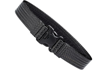 Image of Aker Leather Tactical Basketweave Duty Belt w/ Hook Velcro, Black, LRG 38-40in, B02P-BW-LRG