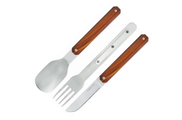 Image of Akinod 12H34 Magnetic Cutlery Set, 7 overall, Coral wood handle, A01M00005