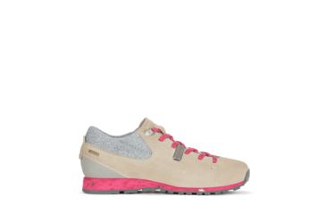 Image of Aku Bellamont Gaia Casual Shoes - Womens, L.Grey/Strawberry, 8.5, 517-322-8.5