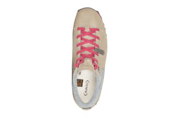 Image of Aku Bellamont Gaia Casual Shoes - Womens, L.Grey/Strawberry, 8.5, 517-322-8.5