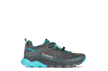 Image of Aku FlyRock Hiking Shoes - Women's, Anthracite/Light Blue, 6 US, 699.12536