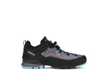 Image of Aku Rock DFS GTX Approach Shoes - Women's, Light Grey/Turquoise, 7 US, 7232417