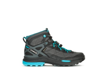 Image of Aku Rocket Mid DFS GTX Hiking Boots - Women's, Black/Turquoise, 7.5 US, 7116407.5