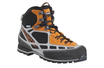 Image of Aku SL Trek GTX Shoe - Men's-11 US-Black/Orange
