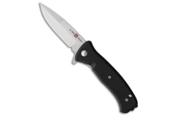 Image of Al Mar Al Mar Mini SERE 2020 Spring Assisted Knife Black G-10 3" Satin*DISC*, Black, D2, adult, BHQ-229642