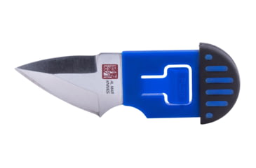 Image of AL Mar Knives AMK1001BKBLBL Stinger 1.30 Al Mar Wedge Plain Satin D2 Steel TPR