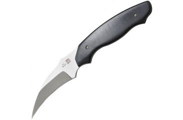 Image of Al Mar Knives Backup 2, Black Micarta Handle, Hawkbill Blade, Plain ALBU2-2