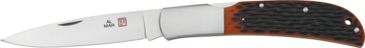 Image of Al Mar Knives Eagle Classic Fold Knife, Dark Wood Handle AM1005HJB