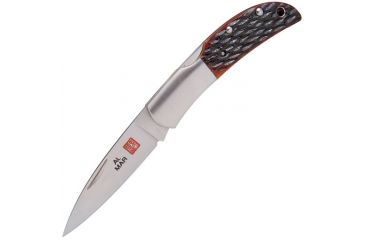 Image of Al Mar Knives Hawk, Honey Jigged Bone AL1002HJB