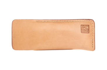 Image of Al Mar Knives Honey Jigged Bone Series Folding Knife, 3.15 in TALON BLADE Traditional, Leather Slip Pouch, Honey Brown, Medium, AMK7004, EDEMO1