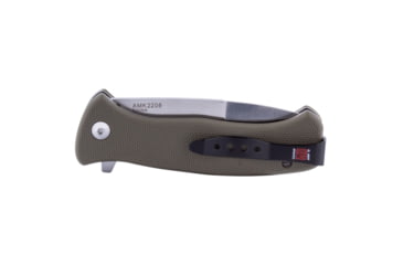 Image of Al Mar Knives Mini S.E.R.E. 2020 OD Green Series Folding Knife,Spring Assist, 8Cr, 3 in, Traditional, OD Green, AMK2208