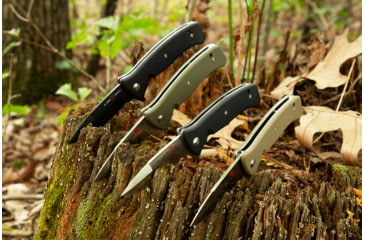 Image of Al Mar Knives Mini S.E.R.E. 2020 OD Green Series Folding Knife,Spring Assist, 8Cr, 3 in, Traditional, OD Green, AMK2208