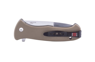 Image of Al Mar Knives S.E.R.E. 2020 Coyote Series Folding Knife, Spring Assist, 8Cr, 3.6 in, Combo, Coyote, AMK2215