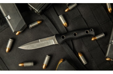 Image of Al Mar Knives S.E.R.E. Operator 40 Fixed Blade Knife, 4in, D2, G10 Handle, Black, AMK5101