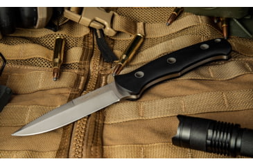 Image of Al Mar Knives S.E.R.E. Operator 40 Fixed Blade Knife, 4in, D2, G10 Handle, Black, AMK5101